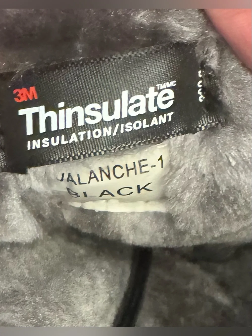 ❄️ Avalanche Girls Size 5 Thinsulate Faux Fur Winter Snow Boots 🖤
